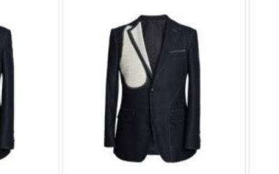 l’entoilage dans un costume